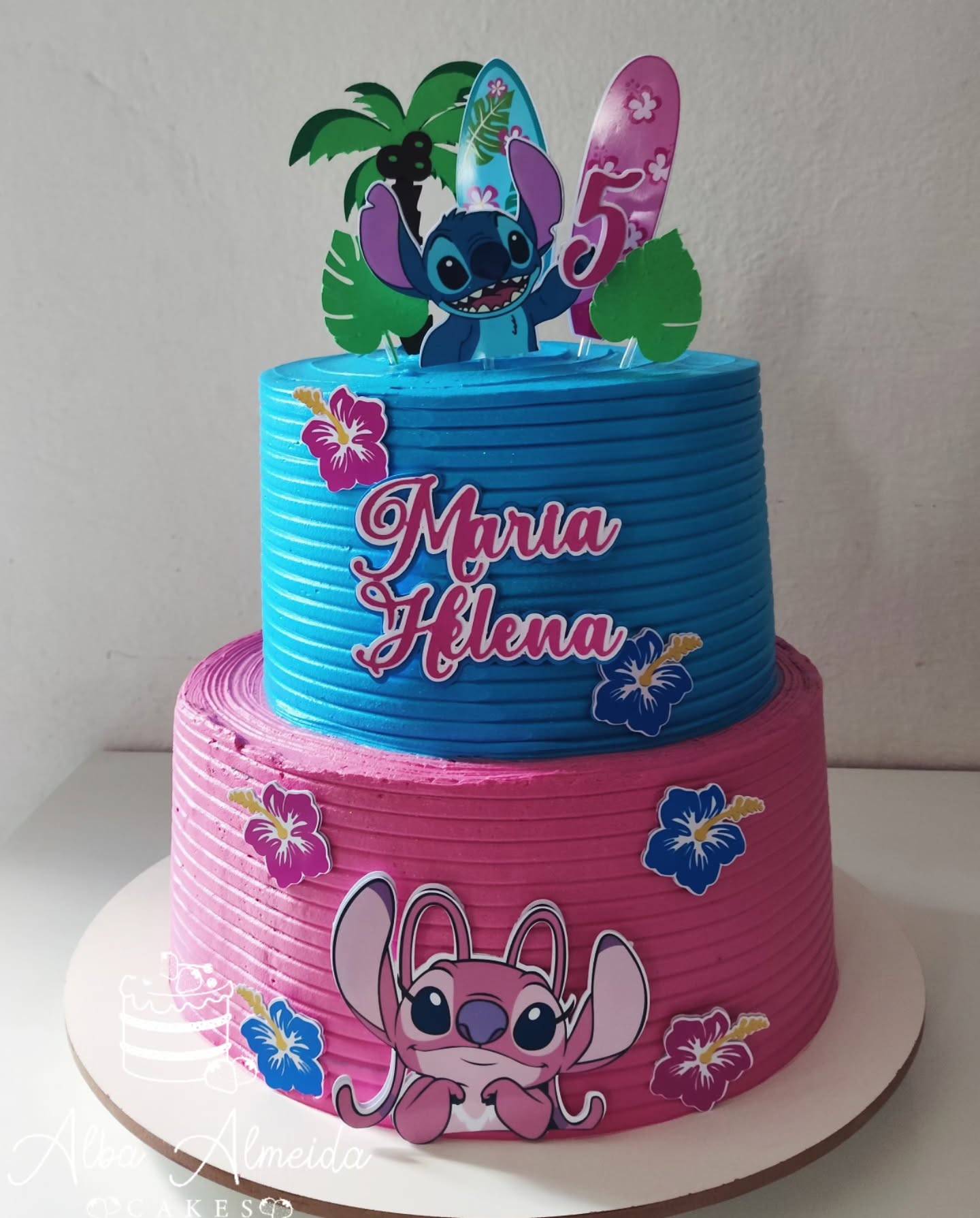 Outro bolo de andares da Dona Alba