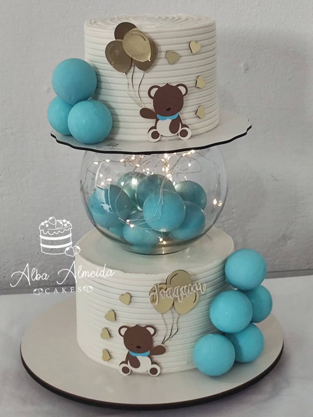 Outro bolo de andares da Dona Alba