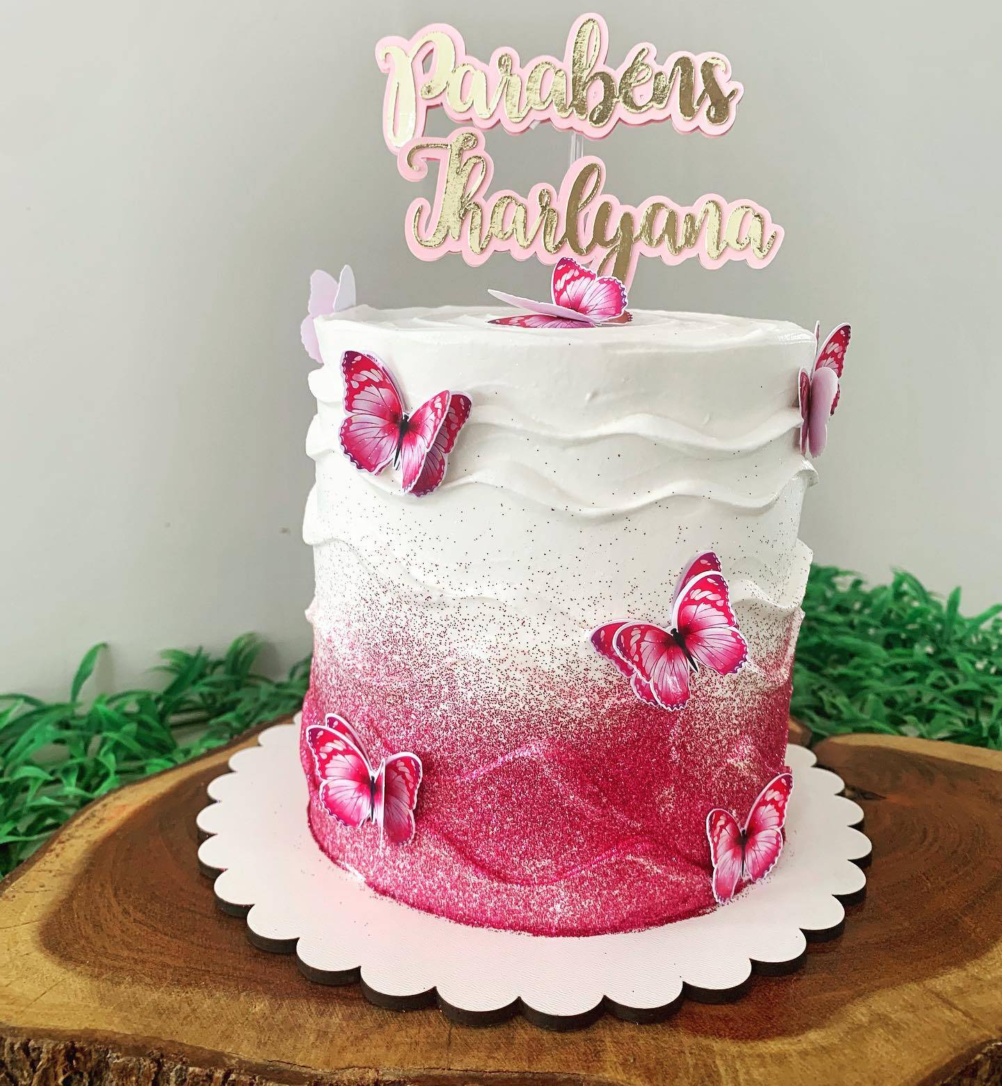 Outro bolo de aniversário da Dona Alba