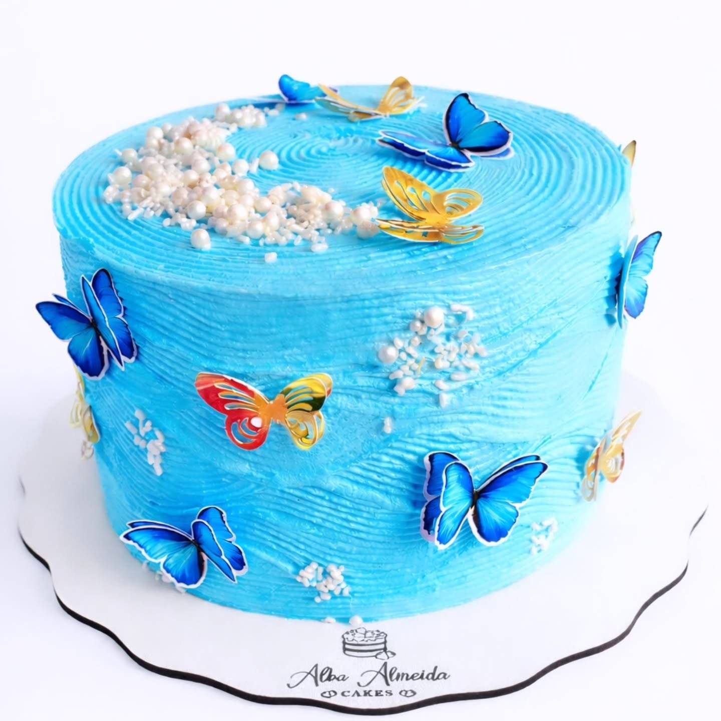 Outro bolo de aniversário da Dona Alba