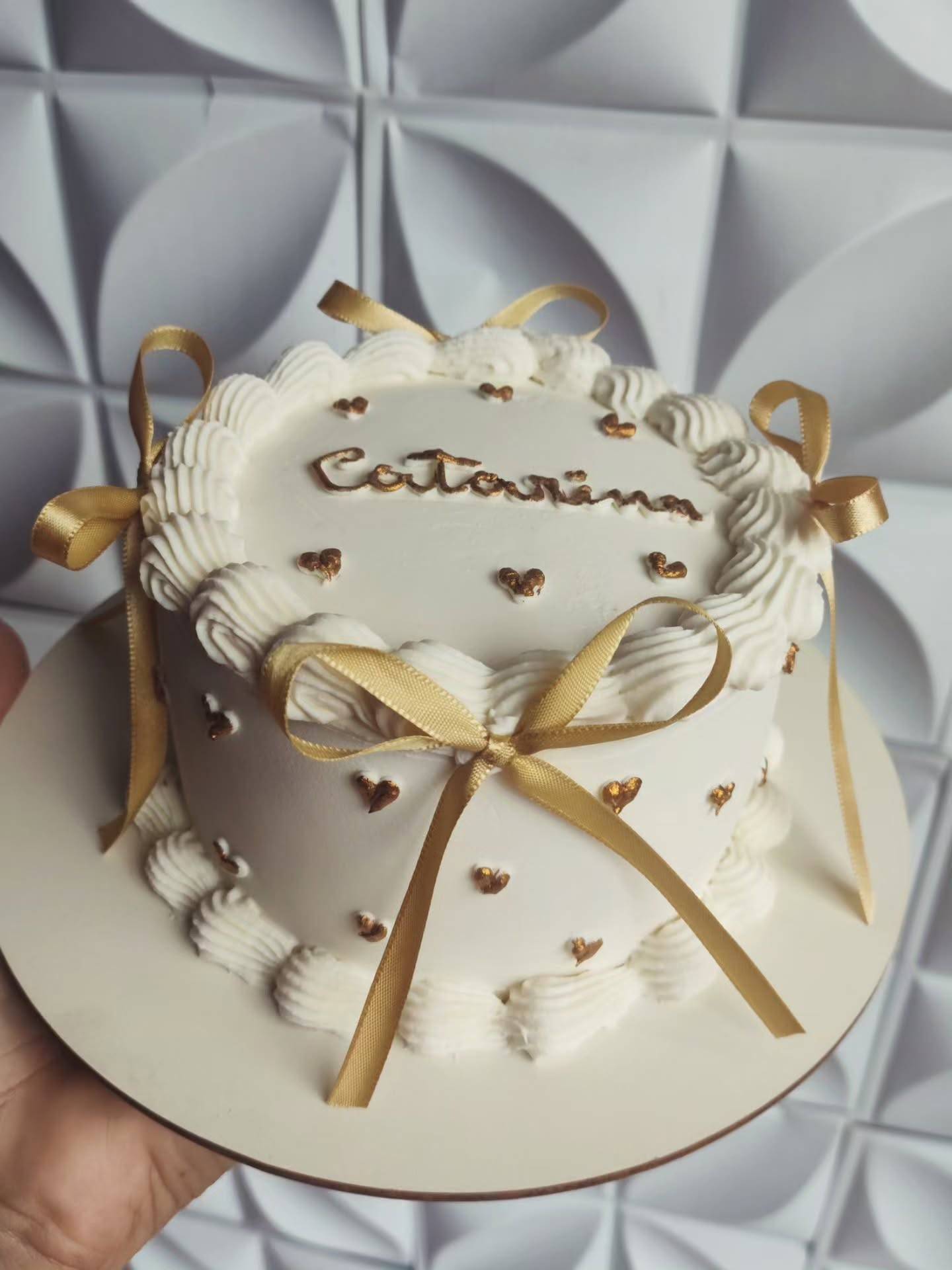 Bento cake feito pela Dona Alba
