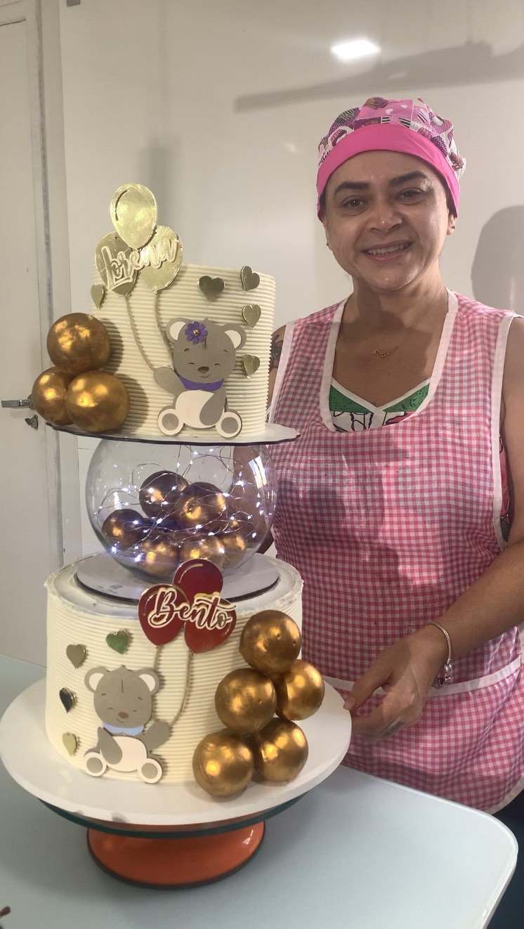 Chá revelação feito pela Dona Alba em Recife