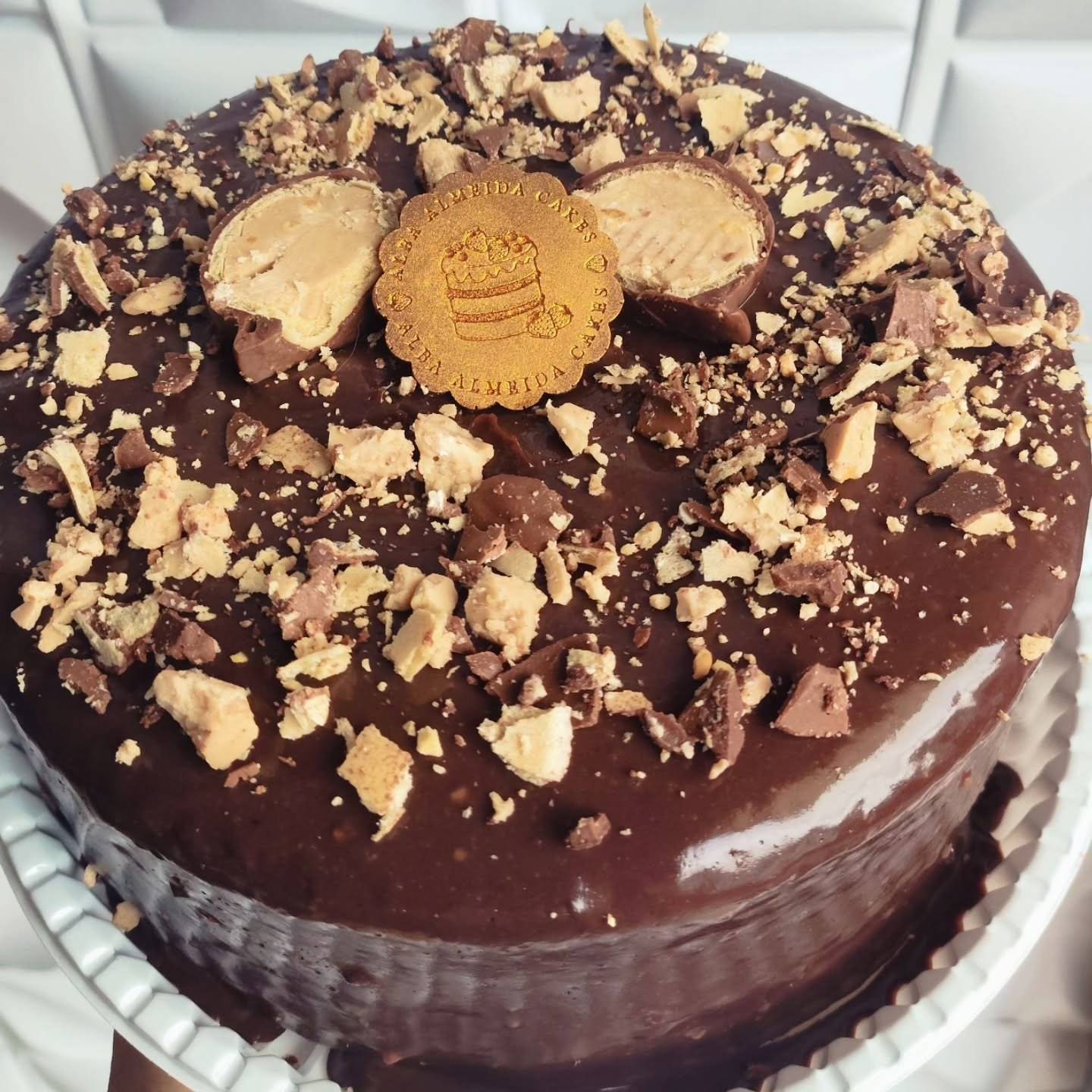 Outro chocolate com morango da Dona Alba