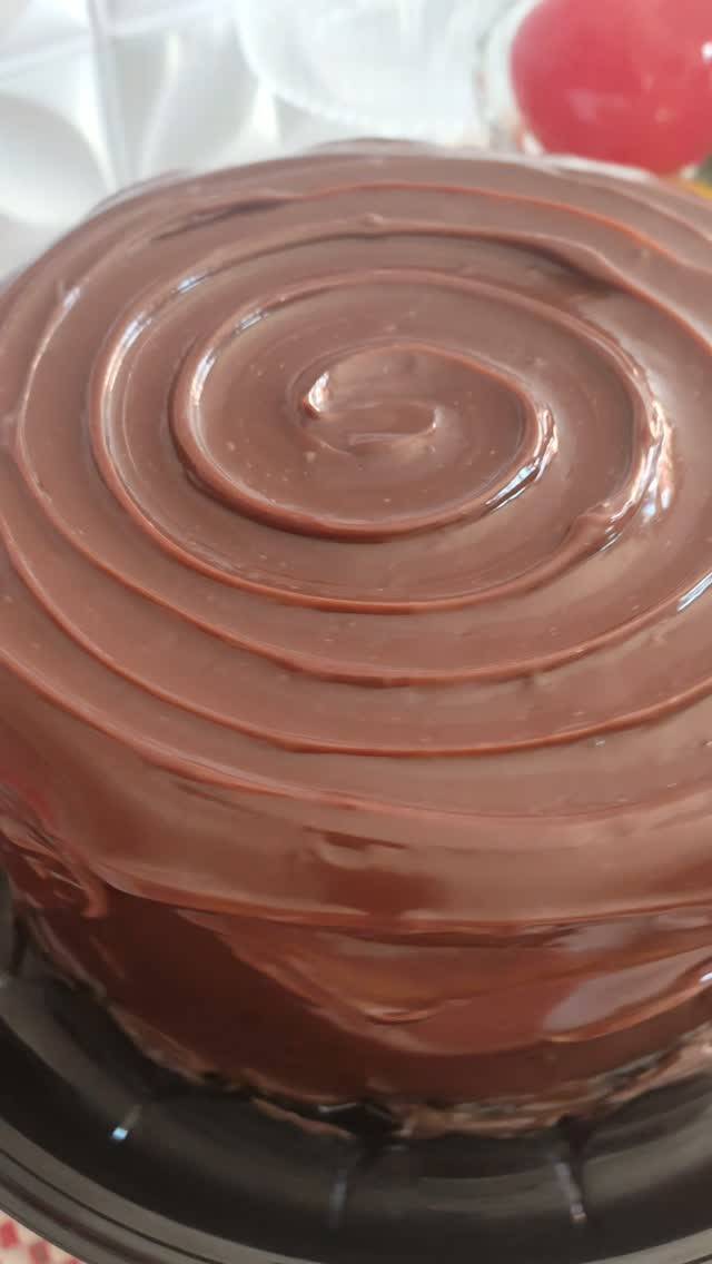Outro chocolate com morango da Dona Alba