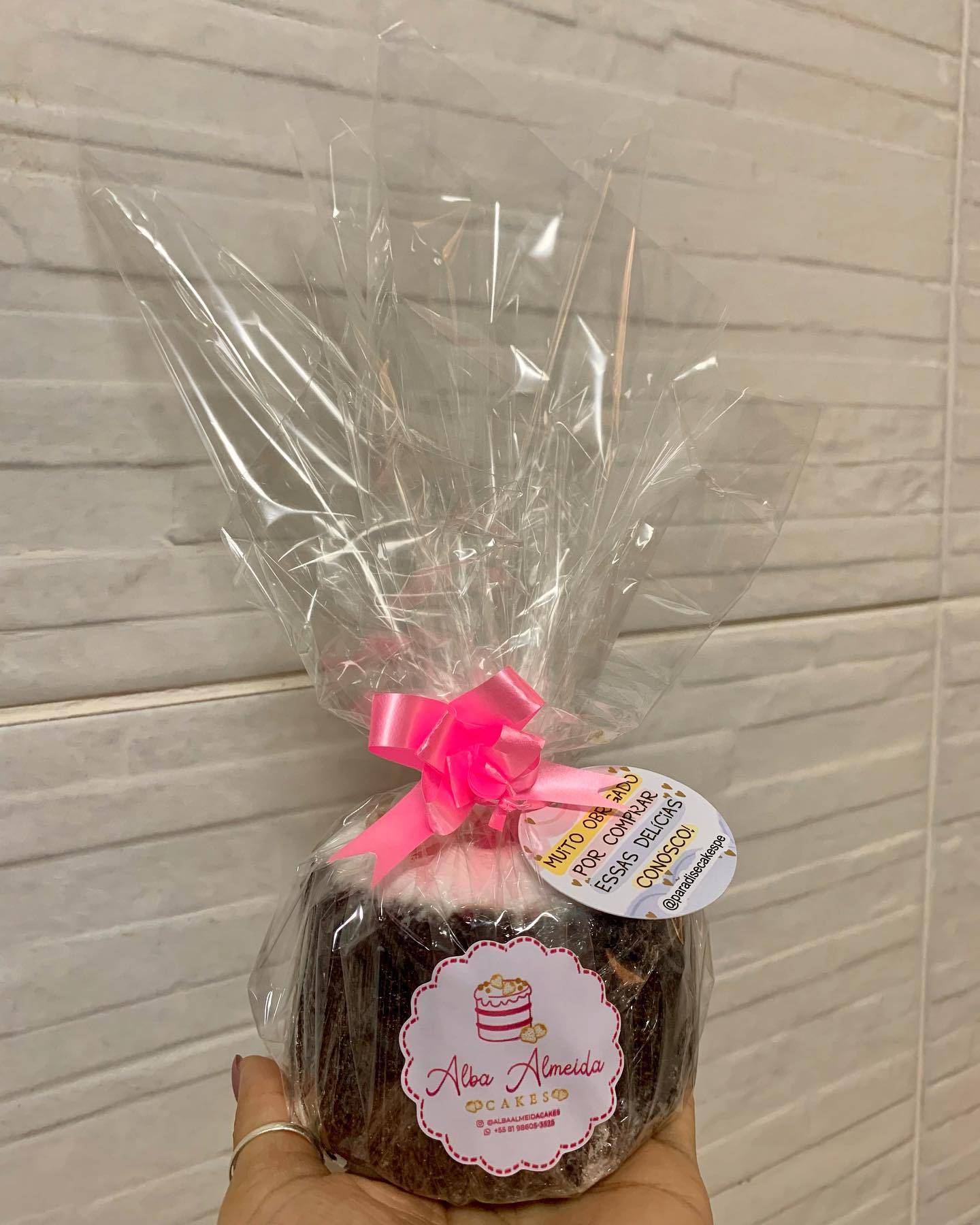 Outro bolo de casamento da Dona Alba