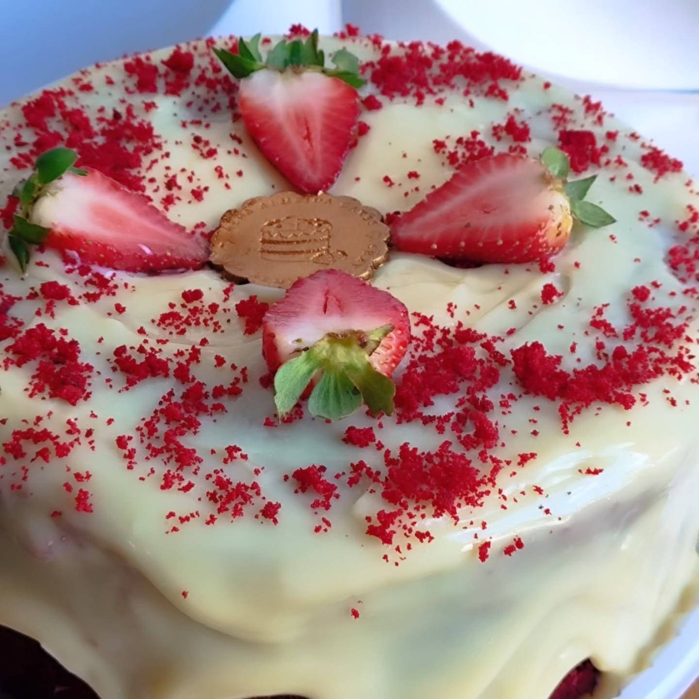 Outro chocolate com morango da Dona Alba