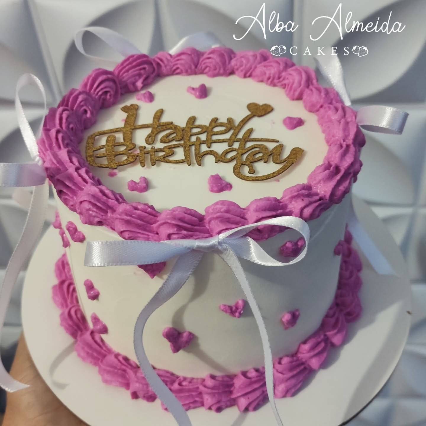 Outro vintage cake da Dona Alba