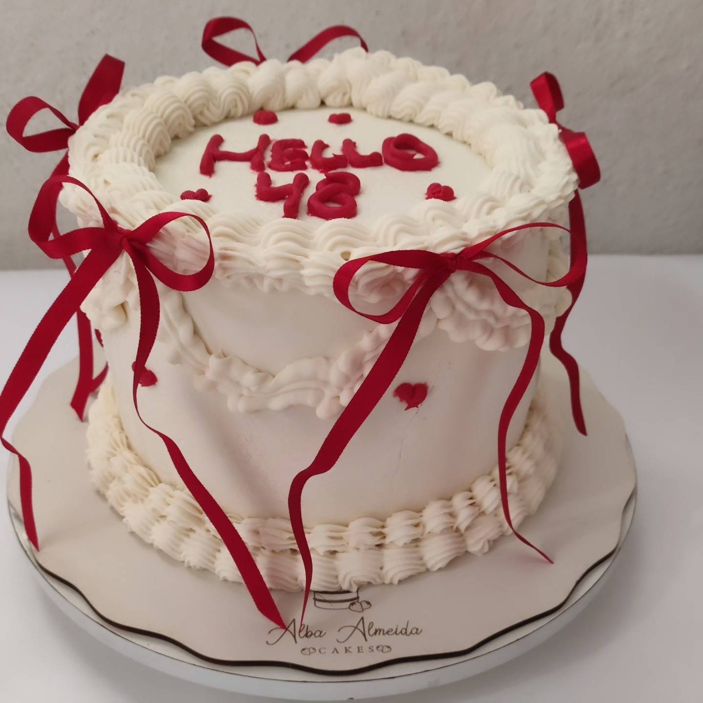 Outro vintage cake da Dona Alba